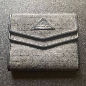 Vintage Liz Claiborne Black 90s Small Wallet with coin pouch